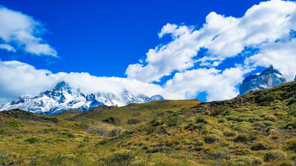 Argentina's Bainai National Park - Park and glacier landscape