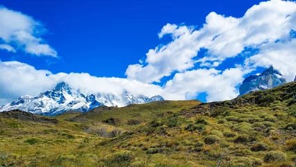 Fototapete Rund Argentina's Bainai National Park - Park and glacier landscape © 松 赵