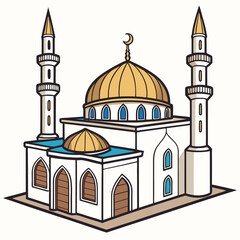 Ramadan & Eid Mubarak vector