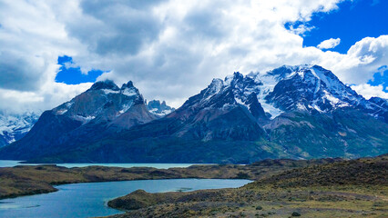Argentina's Bainai National Park - Park and glacier landscape