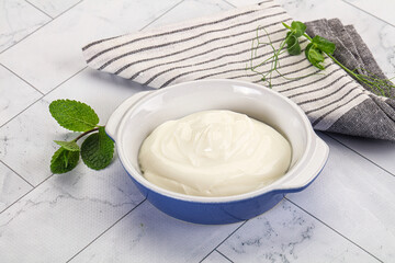 Traditional soft dietary Greek yoghurt
