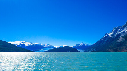 Argentina's Bainai National Park - Park and glacier landscape