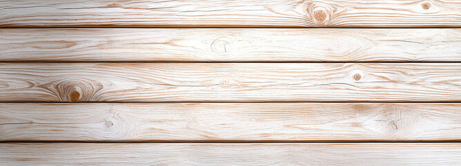 Fototapeta premium Light wooden planks with natural texture and grain pattern, ideal for backgrounds or design projects. warm tones create cozy and inviting atmosphere
