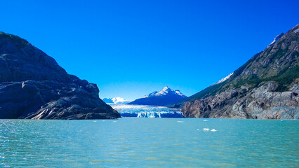 Fototapeta premium Argentina's Bainai National Park - Park and glacier landscape