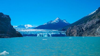 Argentina's Bainai National Park - Park and glacier landscape