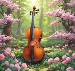 Illustration of sound background.