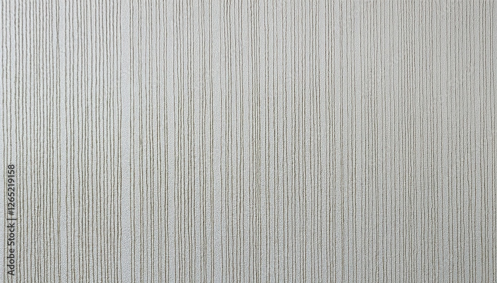 Poster textured silver vertical stripes with geometric patterns on fabric, elegant linear design, subtle sh