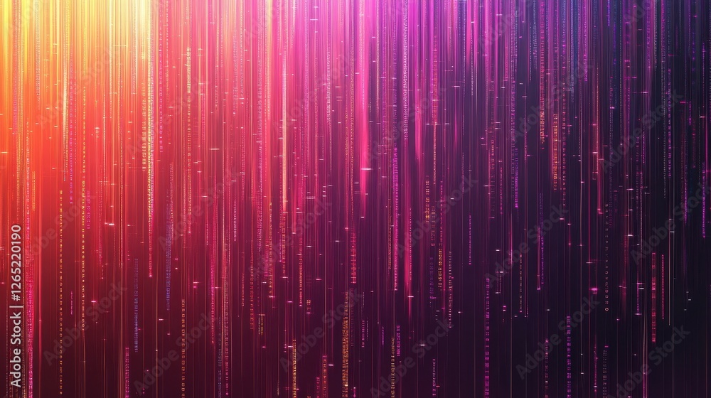 Poster abstract technology background. digital computer code. data transfer concepts in internet. graphic c