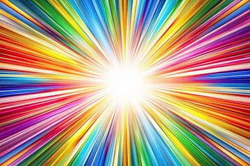 Obraz premium Speed Lines Abstract Background, White Vertical Lines, Modern Design