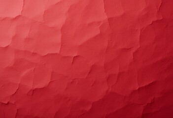 Fototapeta premium Crimson Crumple: A Deep Red Abstract Texture with Subtle Light and Shadow Play