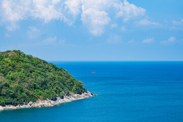 Fototapeta premium Tropical sea summer ocean nature background