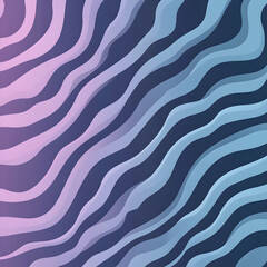 An abstract background with wavy lines in shades of random color