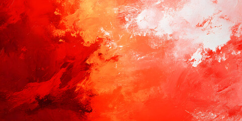 The red grunge background looks messy, uneven, and has gradients.