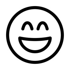 laughing