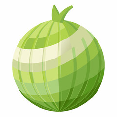 ribbed kohlrabi globe 