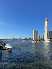 Obraz premium miami beach skyline in australia 