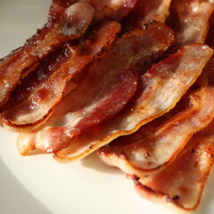 grilled bacon