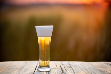 冷たいビール