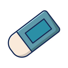 Eraser icon vector design template