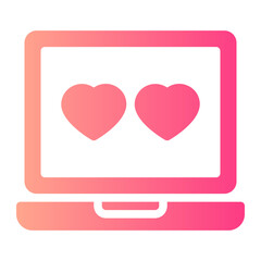laptop gradient icon