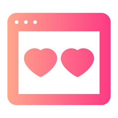 website gradient icon