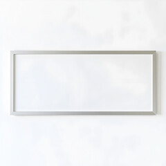 Empty white board