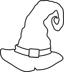 Outline Witch Hat