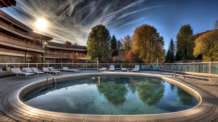 Fototapeta premium Outdoor pool