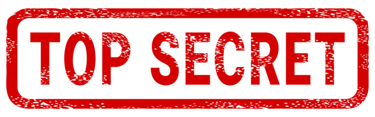 Dirty red stamp mark 