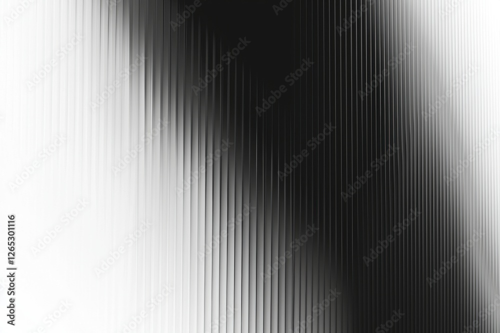 Poster vertical gradient metallic lines abstract monochrome backdrop, creating a sleek and modern texture f