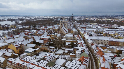 Schnee in Wittenberg - Der Winter ist da