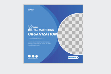 Creative Business marketing social media post template