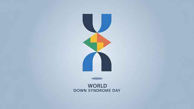 Down Syndrome Day, World Down Syndrome Day. with Joyful Festivities, World Down Syndrome Day Banner, World Down Syndrome Day Poster. World Down Syndrome Day Story