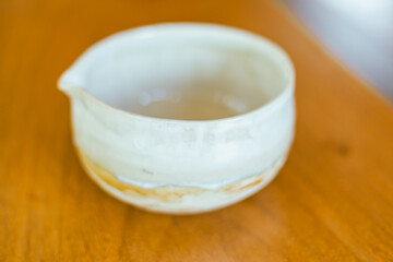 craft ceramic whisk bowl..