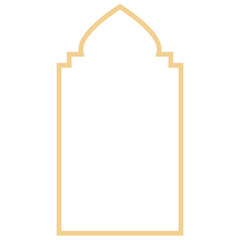 Arabic Line Window Frame