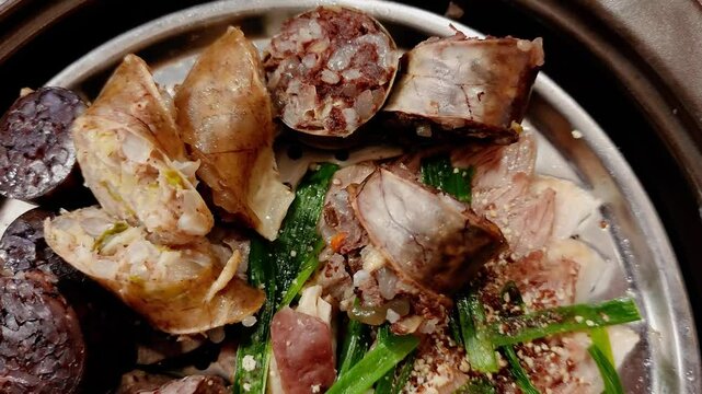한국 음식 순대모음