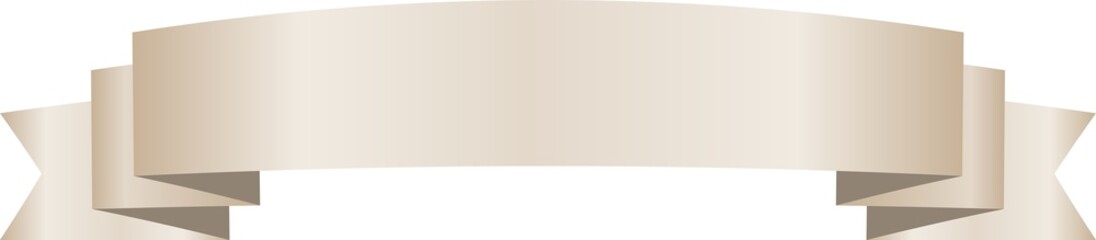 Pearl elegant satin ribbon banner 