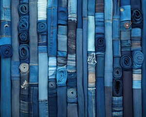 Discover the art of Upcycling old jeans into creative DIY crafts Embrace sustainable, zero-waste living by transforming discarded denim into unique home decor, fashion accessories, and useful items