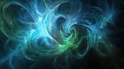 Fototapeta premium Abstract swirling nebula, cosmic background