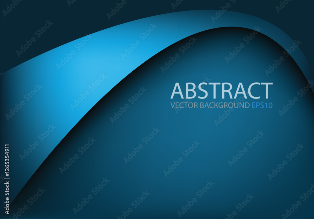 Fototapete graphic vector curve line overlap background for text and message design