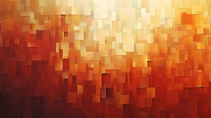 Fototapeta premium Abstract Warm Squares Pattern