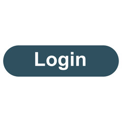 Log-In Button Isolated on White Background  Clean and Simple Design
