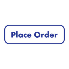 Place Order Button Vector PNG High-Quality Web Design Download