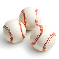 Baseball isolated on white background
