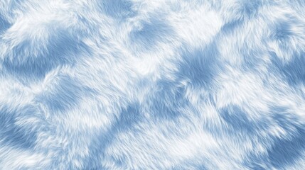 Light Blue Plush Fabric Texture Background
