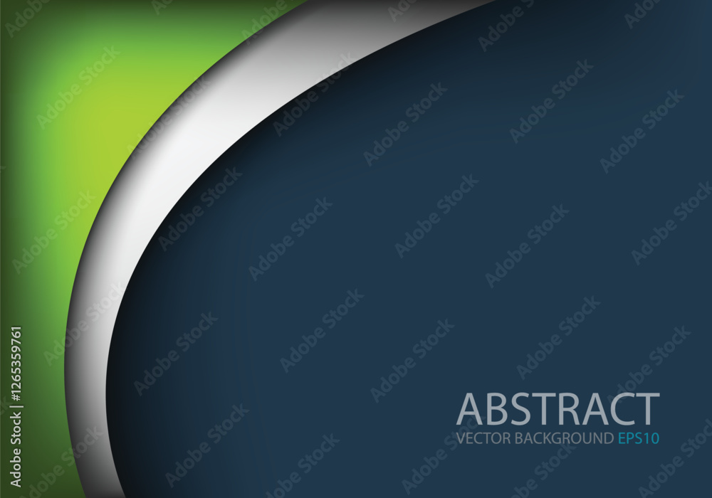 Poster graphic vector curve line overlap background for text and message design

