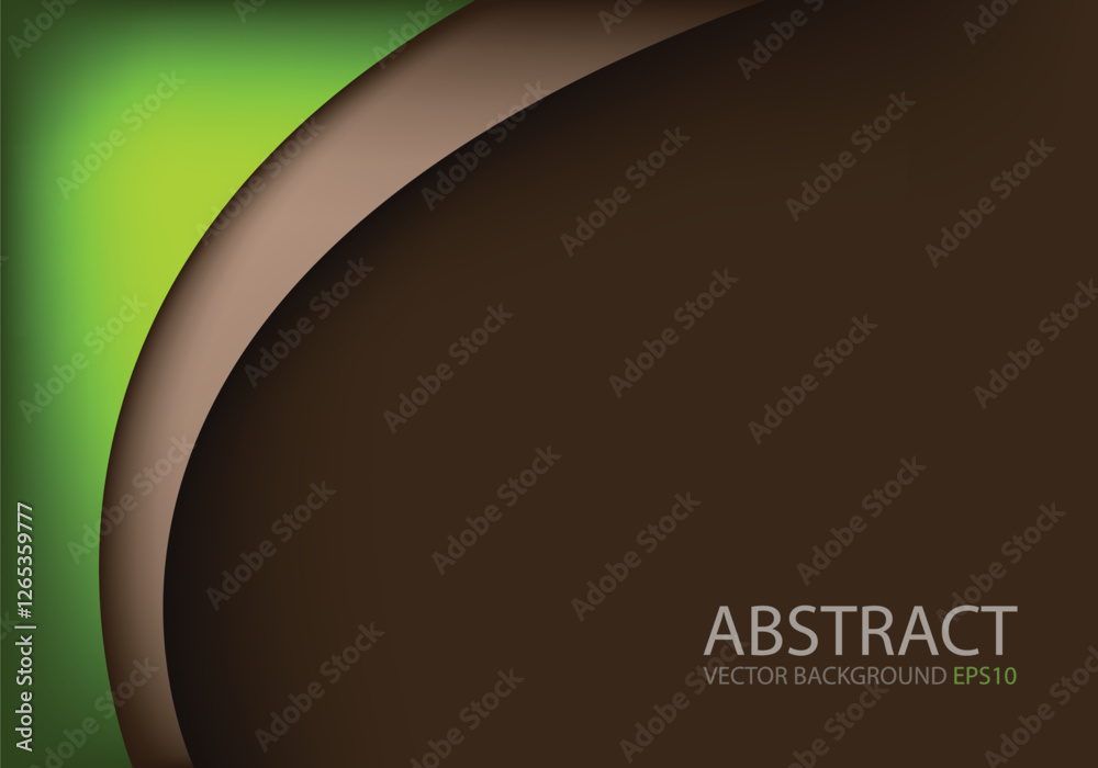 Poster graphic vector curve line overlap background for text and message design
