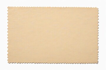 Fototapeta premium a close up of a piece of paper with scallop edges