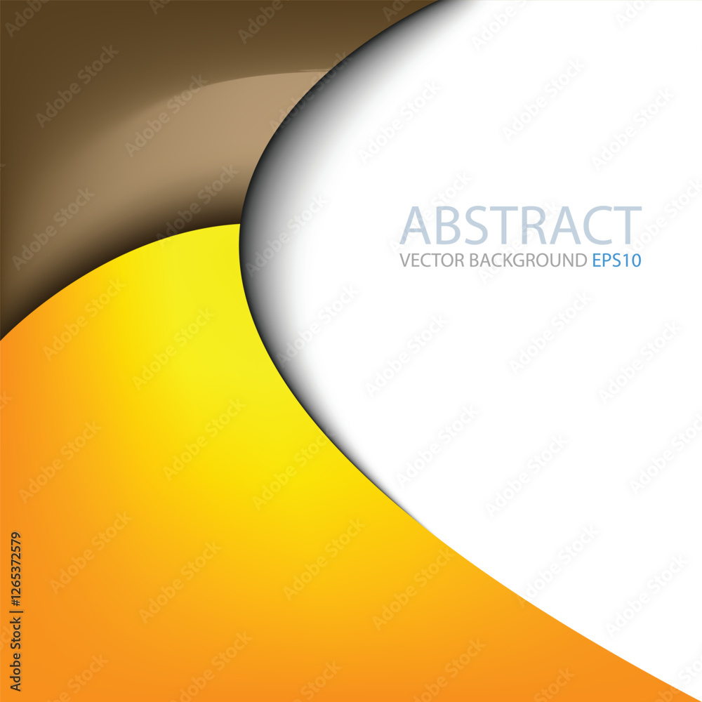 Poster graphic vector curve line overlap background for text and message design

