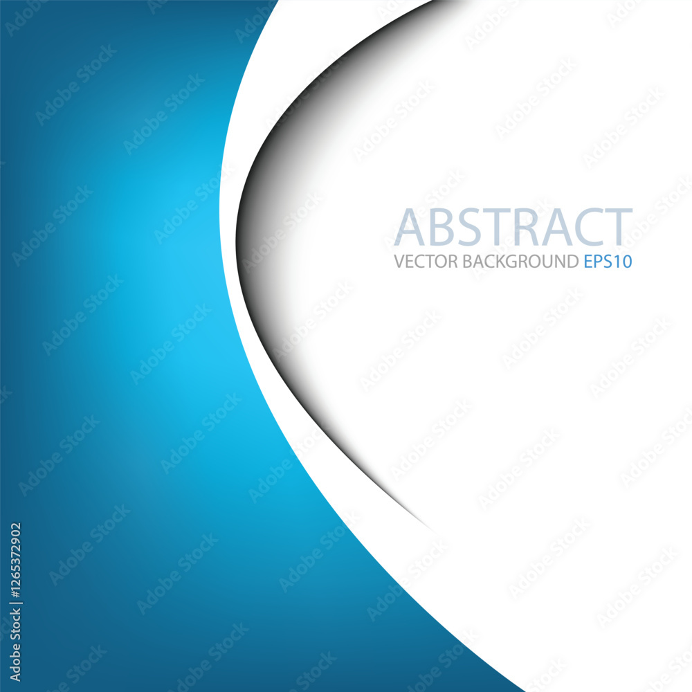 Poster graphic vector curve line overlap background for text and message design
